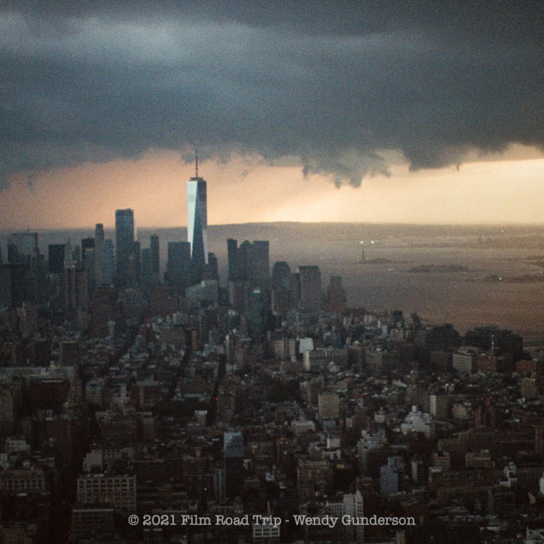 Film Photography at Night: Kodak Portra 800 and Lomography Metropolis